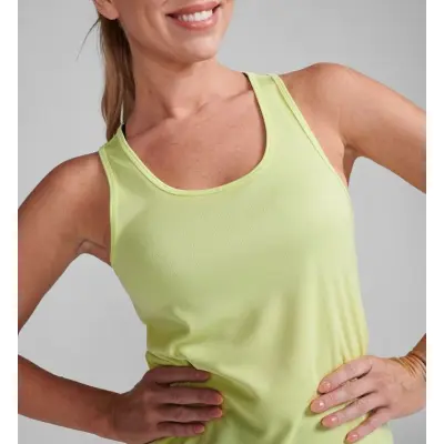 2XU Aero Singlet Limelight/White Reflective - XXS