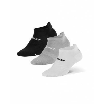 2XU Ankle Socks 3 Pack Three/Colour