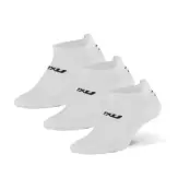 2XU Ankle Socks 3 Pack White/Black - S
