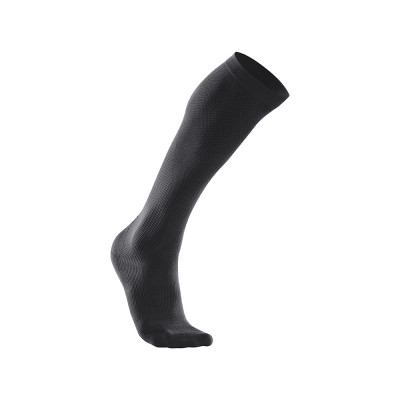 2XU Comp Performance Run Sock-W  Black/Black