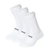 2XU CrewSocks 3 Pack White/Black