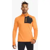 2XU Ignition 1/4 Zip M Mellanlager Tröja Turmeric/Turmeric Reflective, S