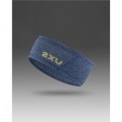 2XU Ignition Headband Indigo/Halogen Reflective