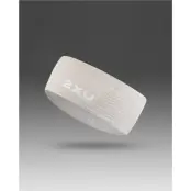 2XU Ignition Headband Moon/White Reflective