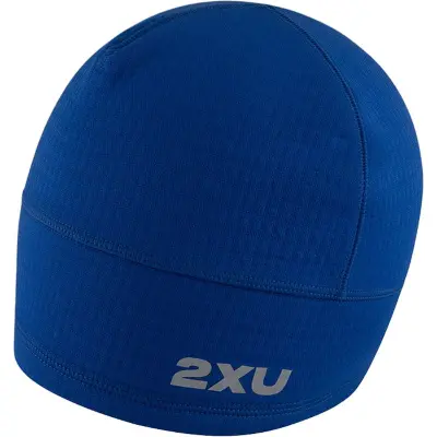 2XU Ignition Hyper-Haptic Beanie U Mössa Surf/Silver Reflective, ONE SIZE