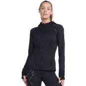 2XU Ignition Shield Hood Mid W Mellanlager Tröja Black/Black Reflective, S