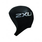 2XU Neoprene Swim Cap- U  Black/Black