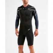 2XU Pro-Swim Run SR1 Wetsuit Men  Black/Blue Surf Print