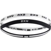 2XU Skinny Headband 2-pack Svart OZ | Pannband