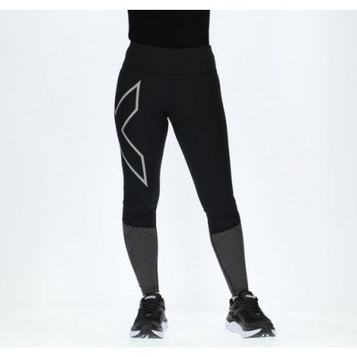 Mid-Rise Refl. Comp Tight-W, Black/Silver Reflective, St,  2xu