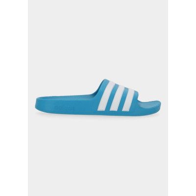 Adilette Aqua K, Solblu/Ftwwht/Solblu, 34,  Beachsandaler