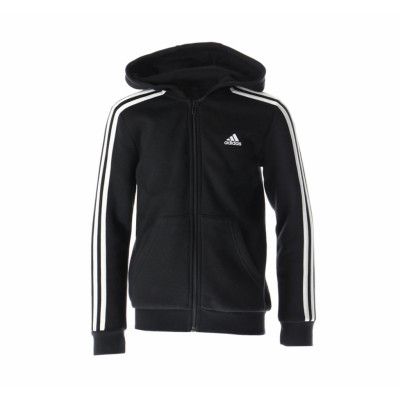 B 3s Fz Hd, Black/White, 140,  Tröjor