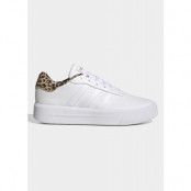 Court Platform, Ftwwht/Ftwwht/Goldmt, 36