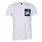 Ess Aop Tee, White, Xs,  T-Shirts