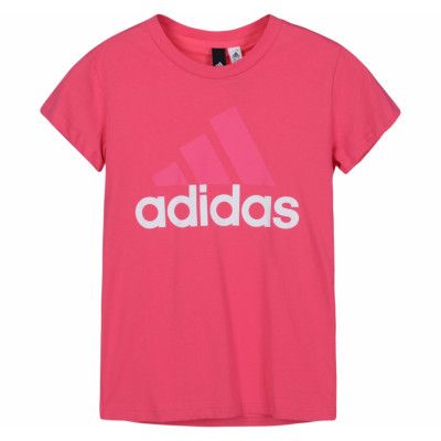 ess li sli tee, reapnk/white, m,  adidas kläder