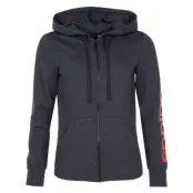 Ess Lin Fz Hd, Dgreyh/Reacor, M,  Adidas Kläder