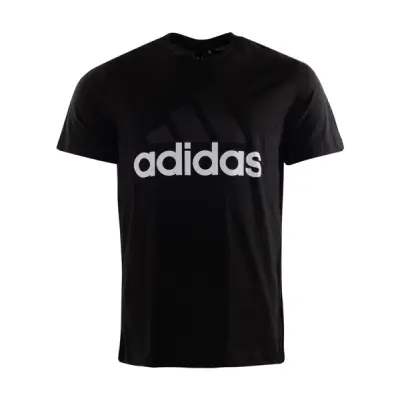 Ess Linear Tee, Black, M,  T-Shirts