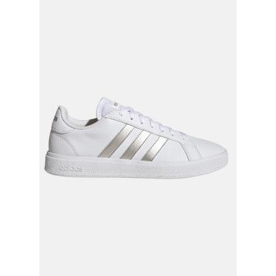 Grand Court Base 2.0, Ftwwht/Plamet/Ftwwht, 36 (Uk 3.5),  Sneakers