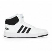 Hoops 2.0 Mid, Ftwwht/Cblack/Cblack, 40 2/3