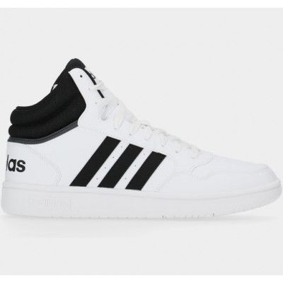 Hoops 3.0 Mid, Cblack/Cblack/Ftwwht, 48
