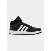 Hoops 3.0 Mid, Cblack/Ftwwht/Gresix, 48