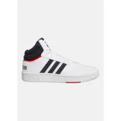 Hoops 3.0 Mid, Ftwwht/Legink/Vivred, 39 1/3