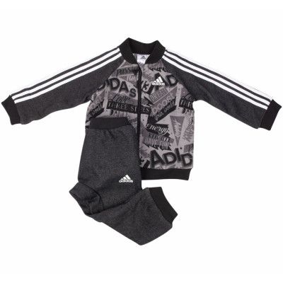 I Bball Jog Ft, Grethr/Grefiv/Black/W, 80,  Adidas Kläder