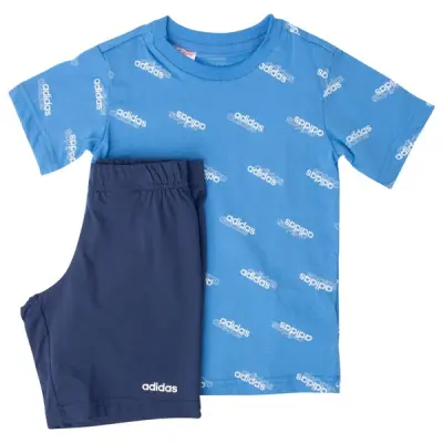 I Fav Ss Set, Lucblu/White, 86,  Joggingset