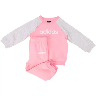 I Lin Jogg Fl, Ltpink/Lgreyh/White, 98,  Adidas Kläder