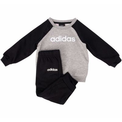 I Lin Jogg Fl, Mgreyh/Black/White, 62,  Joggingset