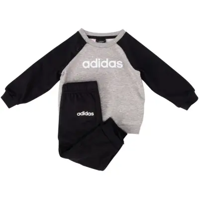 I Lin Jogg Fl, Mgreyh/Black/White, 62,  Joggingset