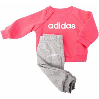 I Lin Jogg Fl, Reapnk/Mgreyh/White, 98,  Joggingset