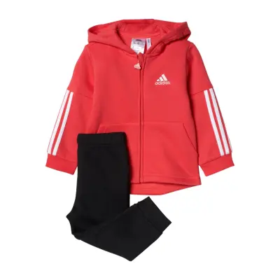 I Sp Fz Hd Jogg, Corpnk/Whi, 98,  Adidas Kläder