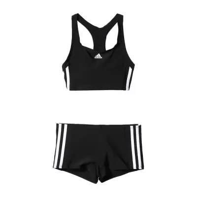 Inf Ec3s 2pc Y, Black/Whit, 116,  Badkläder