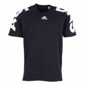 Lin 3s Tee, Black/White, S,  Adidas