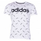 M Aop Tee, White/Black, 3xl,  Adidas Kläder