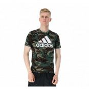 M Camo Aop T, Leggrn, M,  T-Shirts