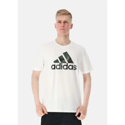 M Camo T, White/Leggrn, S,  T-Shirts