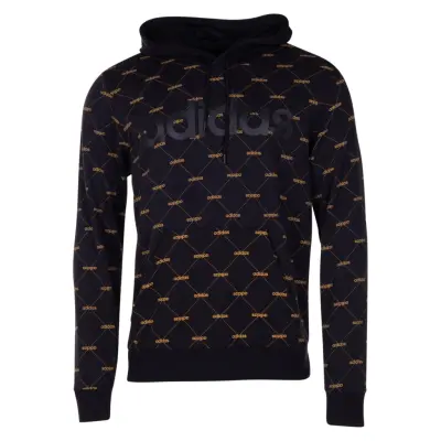 M Core Fav Hdy, Black/Actgol, S,  Adidas Kläder