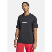 M Lin Sj T, Black/White, L, T-Shirts