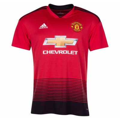 Mufc H Jsy, Reared/Black, 2xl,  Adidas Kläder