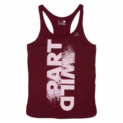 Prime Tank Wild, Maroon, L,  T-Shirts