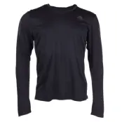 Rs Ls Tee M, Black, M,  Adidas Kläder