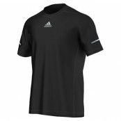 Run Tee M, Black, M,  Adidas