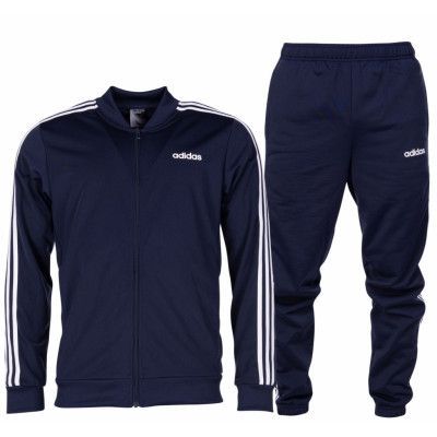 Track Suit Back 2 Basic 3-Stripes - Blå, Legink/Legink/White, L,  Löparkläder