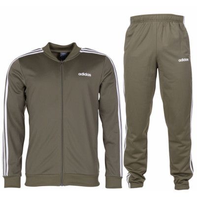 Track Suit Back 2 Basic 3-Stripes - Olive, Rawkha/Rawkha/White, Xl Athl,  Joggingset