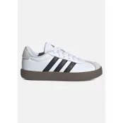 Vl Court 3.0 K, Ftwwht/Cblack/Greone, 32, Trendiga Sneakers