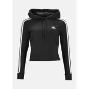 W 3s Ft Cro Hd, Black/White, S,  Hoodies