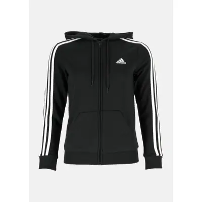 W 3s Ft Fz Hd, Black/White, Xl,  Löparkläder