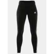 W 3s Leg, Black/White, L,  Långa Tights